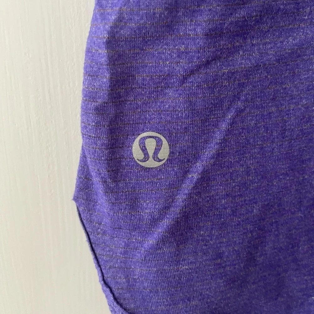 Lululemon 105 F Singlet Tank in Purple